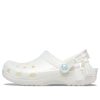 Sandales Crocs Classic Clog Beach blanches 206614-100