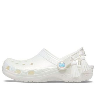 Sandales Crocs Classic Clog Beach blanches 206614-100