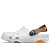 Sandales Crocs Classic Clog Beach unisexes blanches 206340-94S