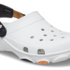 Sandales Crocs Classic Clog Beach unisexes blanches 206340-94S