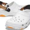 Sandales Crocs Classic Clog Beach unisexes blanches 206340-94S
