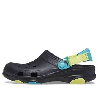 Sandales Crocs Classic Clog Beach unisexes noires 206340-0C4