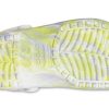 Sandales Crocs Classic Clog Marble Beach Sports unisexes, blanc et gris, 206867-1FJ