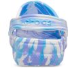 Sandales Crocs Classic Clog Marble Beach Sports unisexes blanches et bleues « Blanc Bleu » 206867-1FK