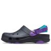 Sandales Crocs Classic Clog noires et violettes « Noir et violet » 206340-09V