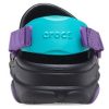 Sandales Crocs Classic Clog noires et violettes « Noir et violet » 206340-09V