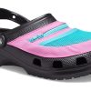 Sandales Crocs Classic Clog Pocket Noir Rose 206612-0I8
