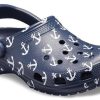 Sandales Crocs Classic Clog Print, bleu foncé, 206053-462 Sandales Crocs Classic Clog Print, bleu foncé, 206053-462