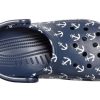 Sandales Crocs Classic Clog Print, bleu foncé, 206053-462 Sandales Crocs Classic Clog Print, bleu foncé, 206053-462