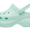 Sandales Crocs Classic Clog Retro à semelle épaisse (femmes) Vert menthe 206302-3TI