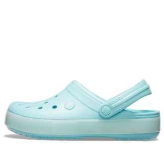 Sandales Crocs Classic Clog translucides bleu glacier 205894-4S3