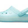 Sandales Crocs Classic Clog translucides bleu glacier 205894-4S3