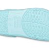 Sandales Crocs Classic Clog translucides bleu glacier 205894-4S3