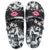 Sandales Crocs Classic Cozzzy Disco à paillettes « Noir » 208074-0C4