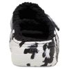 Sandales Crocs Classic Cozzzy marbrées « Noir et blanc » 207907