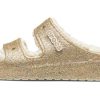 Sandales Crocs Classic Cozzzy à paillettes (femmes) « Multi Gold » 208124-93S