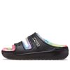 Sandales Crocs Classic Cozzzy Spray Dye « Noir Multi » 208046-0C4