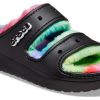 Sandales Crocs Classic Cozzzy Spray Dye « Noir Multi » 208046-0C4