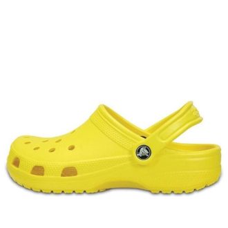 Sandales Crocs Classic Crocs Beach unisexes jaune vif 10001-7C1
