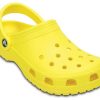 Sandales Crocs Classic Crocs Beach unisexes jaune vif 10001-7C1