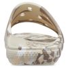 Sandales Crocs Classic marbrées « Blanc/Marron » 206879-2Y3