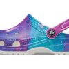 Sandales Crocs Classic Pattern Blanc/Violet « Blanc/Violet » 206565-14N