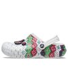 Sandales Crocs Classic résistantes et confortables pour le sport, unisexes, blanches, 207687-94S