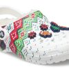 Sandales Crocs Classic résistantes et confortables pour le sport, unisexes, blanches, 207687-94S