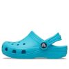 Sandales Crocs Classic Small pour garçons, chaussures de plage, de sport, d&rsquo;extérieur, bleues, 204536-4SL