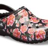 Sandales Crocs Classic Stay Warm Cozy Sports unisexes noires et rouges « Noir et rouge » 205324-643