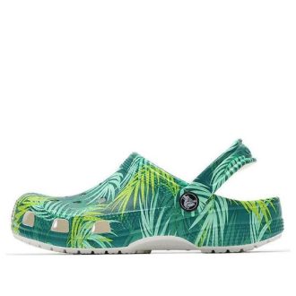 Sandales Crocs Classic Tropical Clog Classic Camouflage Vert 207179-94S