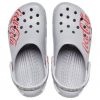 Sandales Crocs Coca Cola x Crocs Crossover Light X Outdoor à talon plat, style décontracté, unisexe, grises, 207220-030