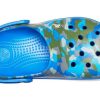 Sandales Crocs Crocband imprimées, bleu camouflage, unisexe, 205834-4JU