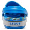 Sandales Crocs Crocband imprimées, bleu camouflage, unisexe, 205834-4JU
