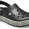 Sandales Crocs Crocband Logo Mania Beach noires 205914-066