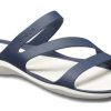 Sandales Crocs (femmes) bleu blanc « Bleu blanc » 203998-462