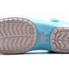 Sandales Crocs (femmes) bleu glacier « Blue Gold » 204939-4CW