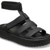 Sandales Crocs (femmes) Brooklyn Luxe Gladiator « Noir » 209557-060