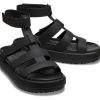Sandales Crocs (femmes) Brooklyn Luxe Gladiator « Noir » 209557-060
