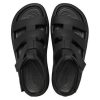 Sandales Crocs (femmes) Brooklyn Luxe Gladiator « Noir » 209557-060