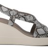 Sandales Crocs (femmes) Brooklyn à semelle épaisse grises « Gris » 206222-93T