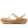 Sandales Crocs (femmes) couleur or 204939-277