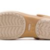 Sandales Crocs (femmes) couleur or 204939-277