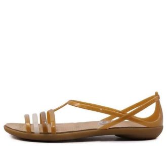 Sandales Crocs (femmes) couleur or « Gold » 202465-276