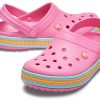 Sandales Crocs (femmes) Crocband Beach Rose 205889-669