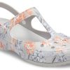 Sandales Crocs (femmes) à fleurs blanches 206525-96M