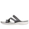 Sandales Crocs (femmes) « Gris Blanc » 203998-04D