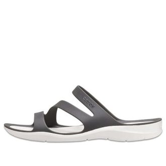 Sandales Crocs (femmes) « Gris Blanc » 203998-04D