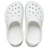 Sandales Crocs (femmes) légères et confortables pour la plage, blanc et bleu, « Blanc et bleu » 205434-1E0