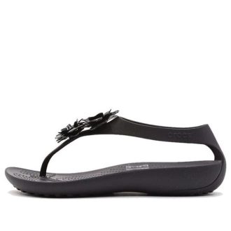 Sandales Crocs (femmes) respirantes, confortables et légères noires 205600-060